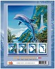 3D Art Card Deco dolfijn