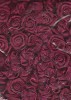 Bloemetjes medium- braamrood
