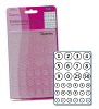 Cijfers embossing folder