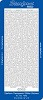STICKERS STARFORM GLITTER TRANSP. 7045