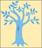 CREATABLES STENCIL TREE  LR0203