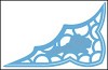 CREATABLES STENCIL ANJA-SMALL CORNER LR0215