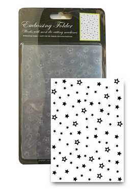 EMBOSSING FOLDER STAR  4019