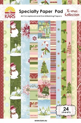 SPECIALTY PAPER PAD A4 X-MAS 