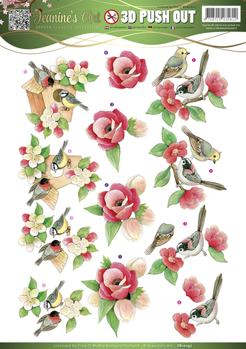 Pushout -  Jeanines Art  - Garden Classics